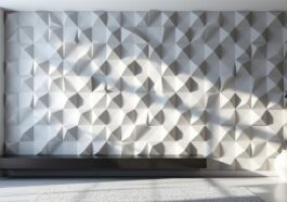 3D-Wände als Trend: Strukturierte Wandgestaltung