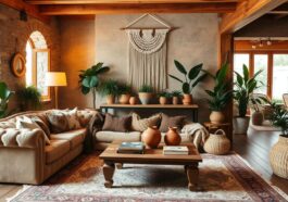 Boho-Chic einrichten: Farben, Muster & Materialien