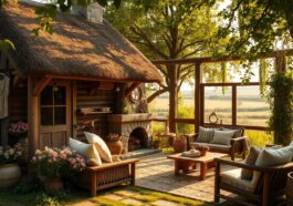 Cottagecore: Romantischer Wohnstil mit Naturbezug