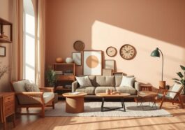 Die wichtigsten Wohnfarben der letzten Jahrzehnte