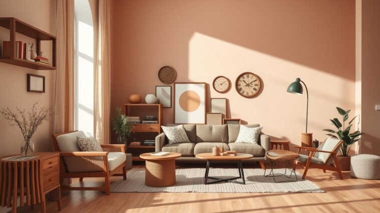 Die wichtigsten Wohnfarben der letzten Jahrzehnte