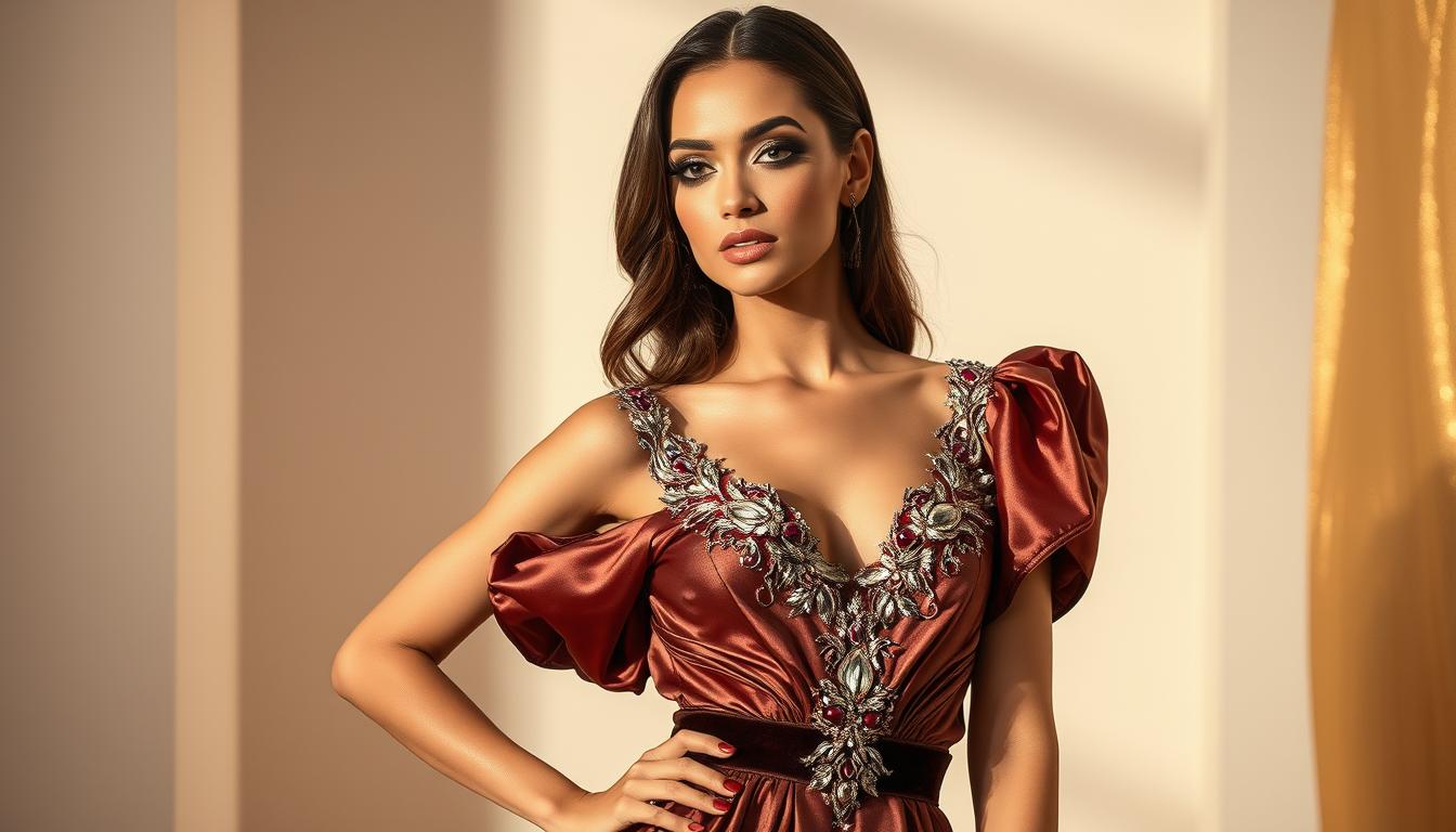 Glamour-Stil: Glänzende Akzente & edle Materialien