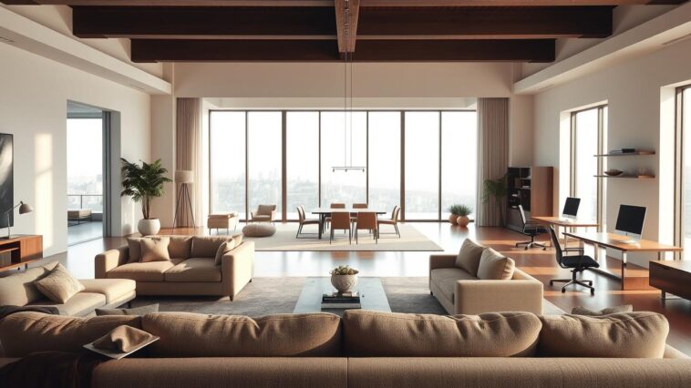 Große Räume strukturieren: Zonen & Layouts