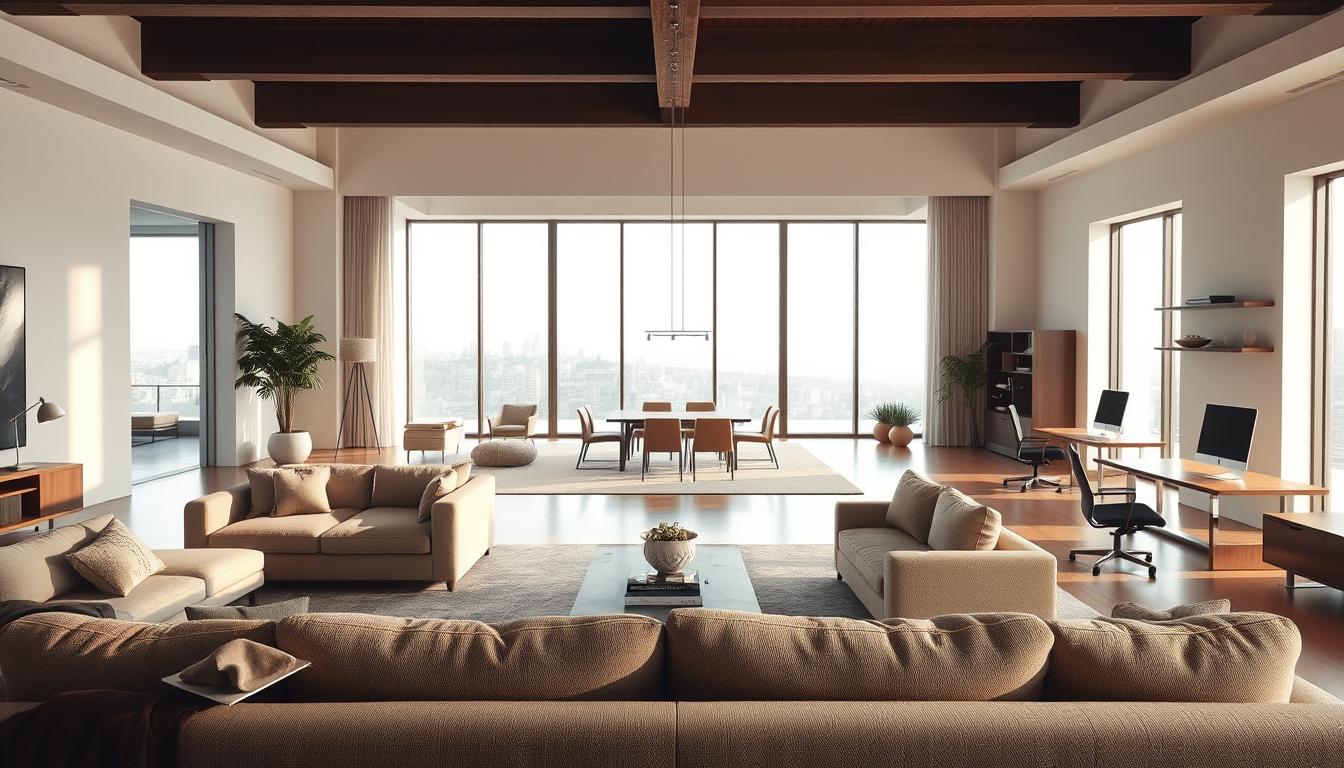 Große Räume strukturieren: Zonen & Layouts