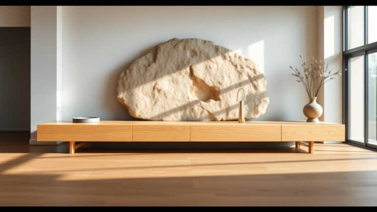 Holz- & Stein-Deko: Naturmaterialien modern einsetzen