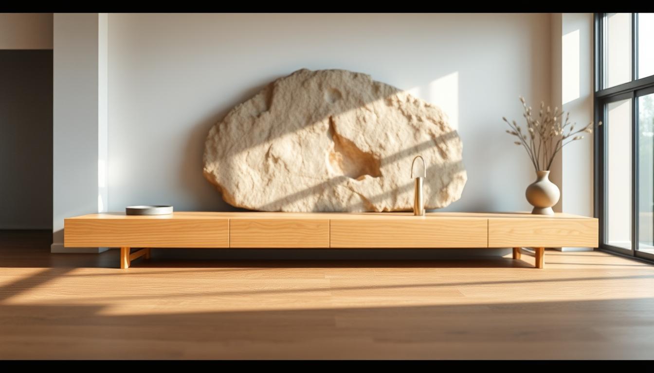 Holz- & Stein-Deko: Naturmaterialien modern einsetzen