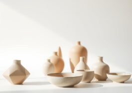 Keramik-Deko modern arrangieren