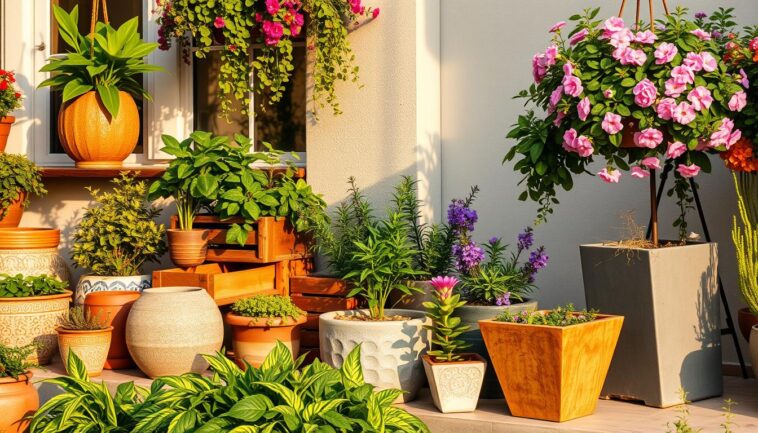 Kreative Pflanzkübel & Töpfe für Balkon & Garten