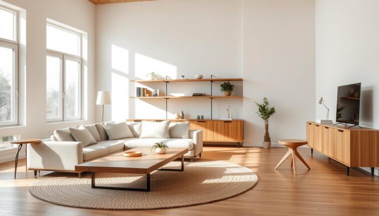 Minimalistische Möbel: Formen, Farben & Materialien