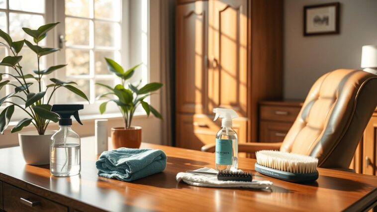 Möbelmaterialien richtig reinigen & pflegen