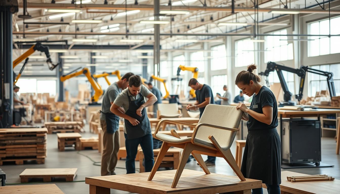 Möbelproduktion im Wandel: Nachhaltigkeit & Innovation
