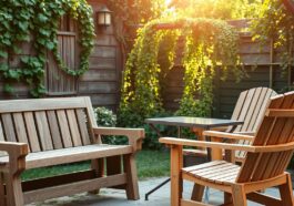 Nachhaltige Gartenmöbel: Diese Materialien sind langlebig