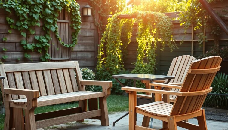 Nachhaltige Gartenmöbel: Diese Materialien sind langlebig