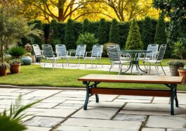 Outdoor-Möbel richtig pflegen: Materialien im Überblick