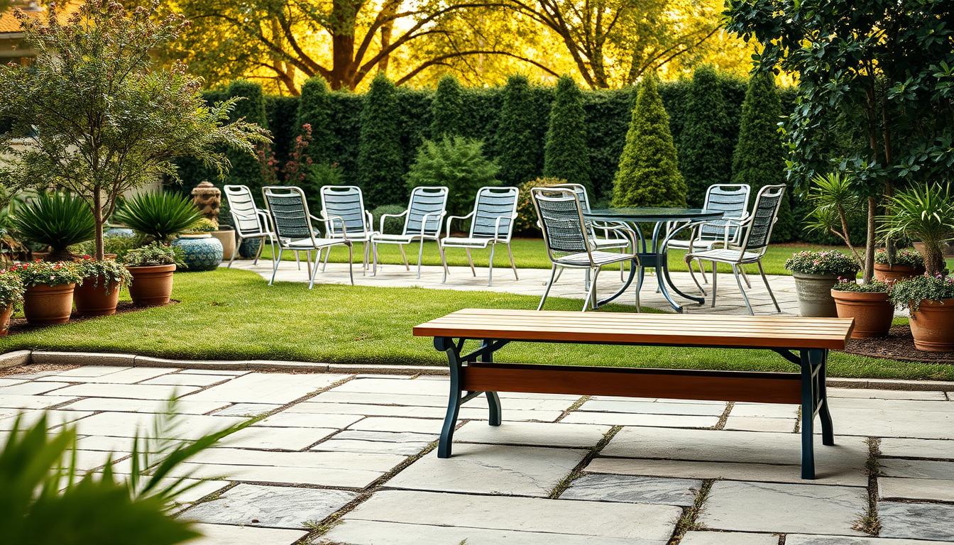 Outdoor-Möbel richtig pflegen: Materialien im Überblick