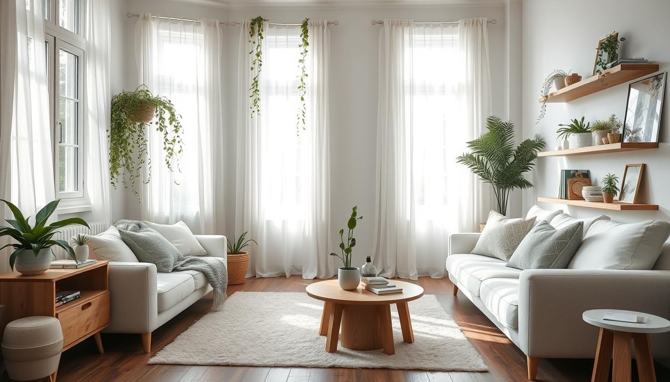 Skandinavischer Wohnstil: Helle Farben & natürliche Materialien